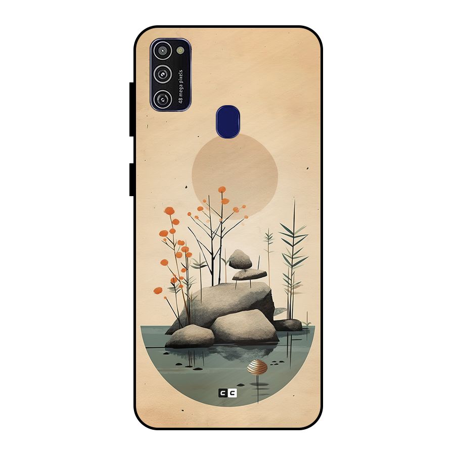 Zen Garden Metal Back Case for Galaxy M30s