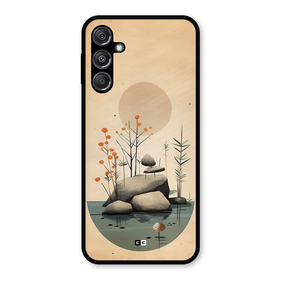 Zen Garden Metal Back Case for Galaxy M34 5G