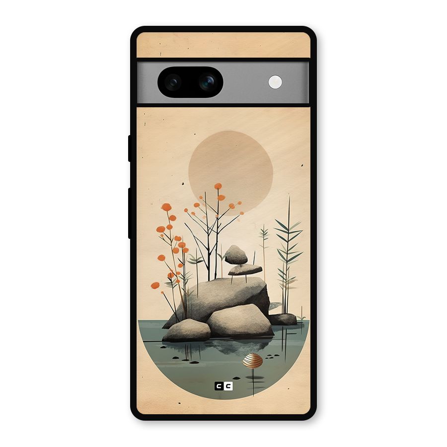 Zen Garden Metal Back Case for Google Pixel 7a