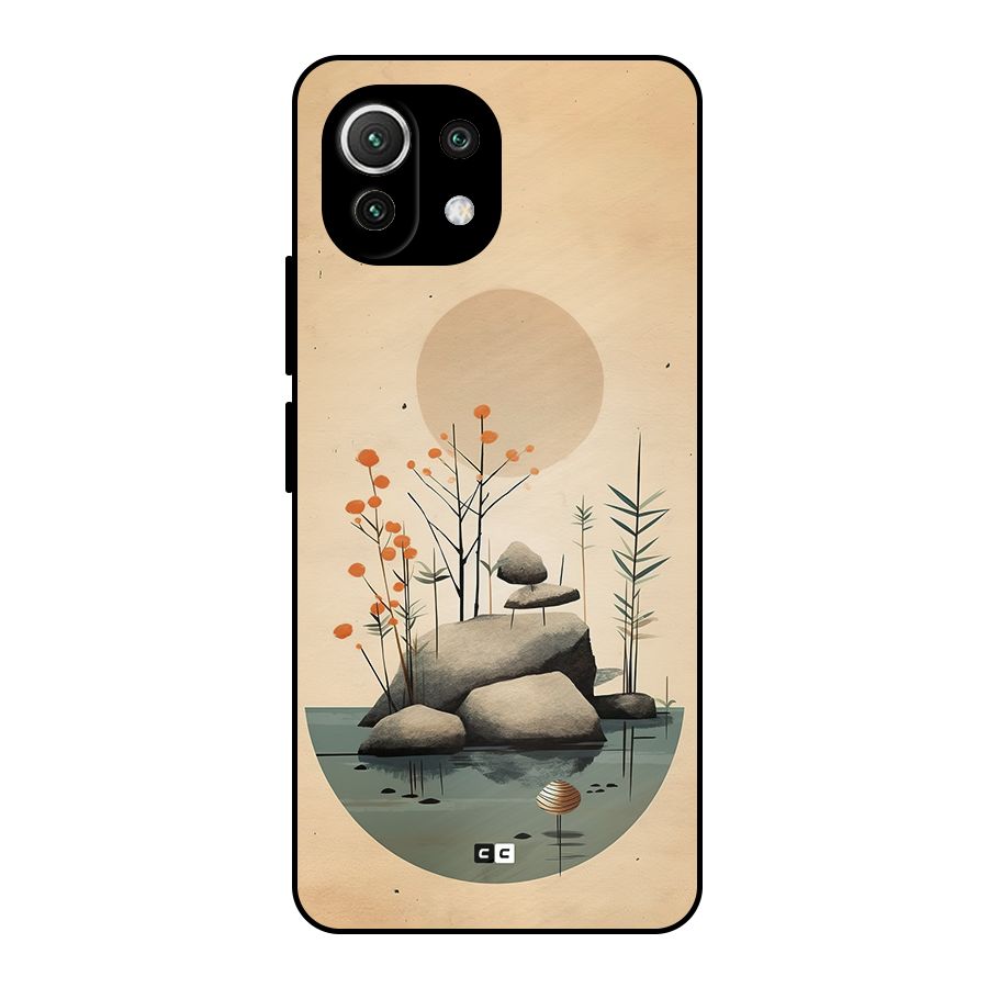 Zen Garden Metal Back Case for Mi 11 Lite
