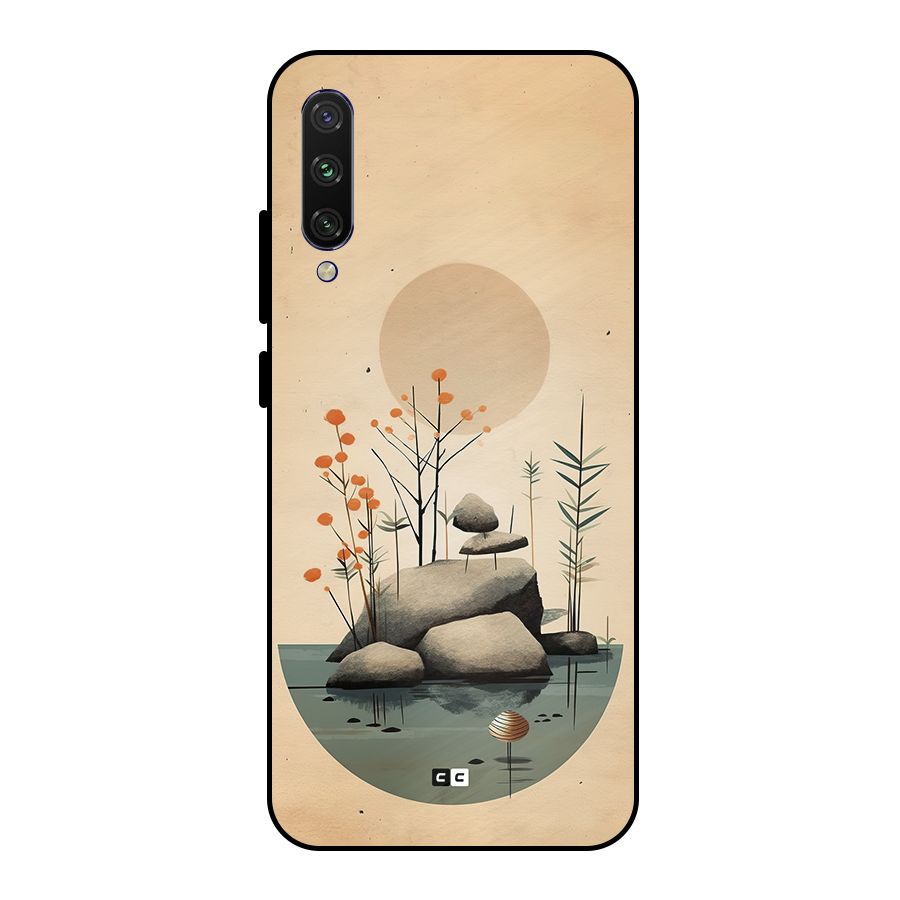 Zen Garden Metal Back Case for Mi A3