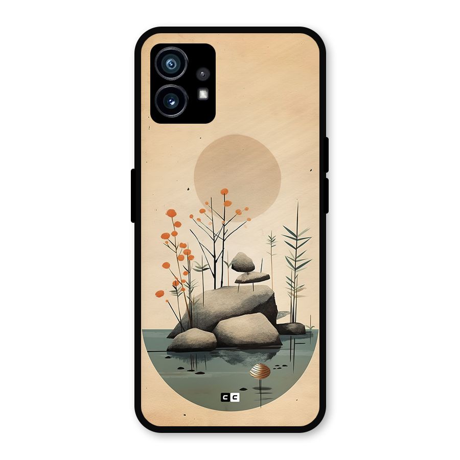 Zen Garden Metal Back Case for Nothing Phone 1