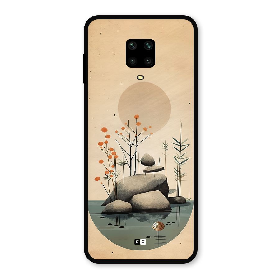 Zen Garden Metal Back Case for Poco M2