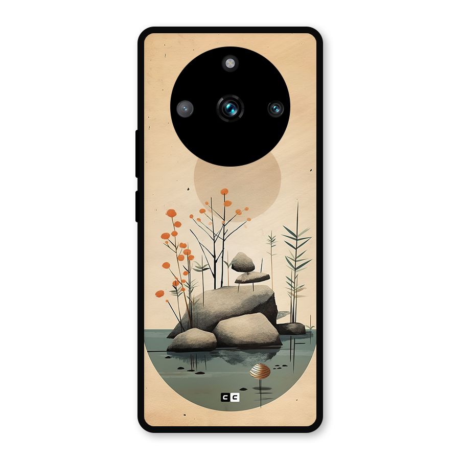 Zen Garden Metal Back Case for Realme 11 Pro Plus