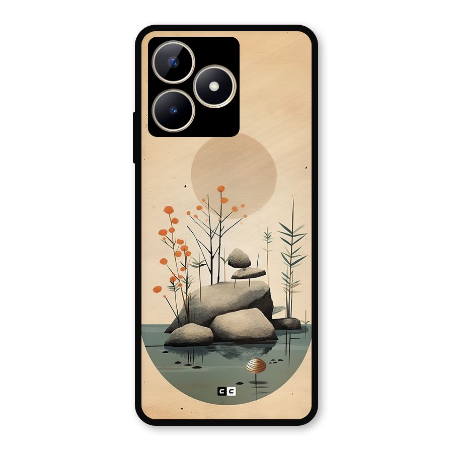 Zen Garden Metal Back Case for Realme C53
