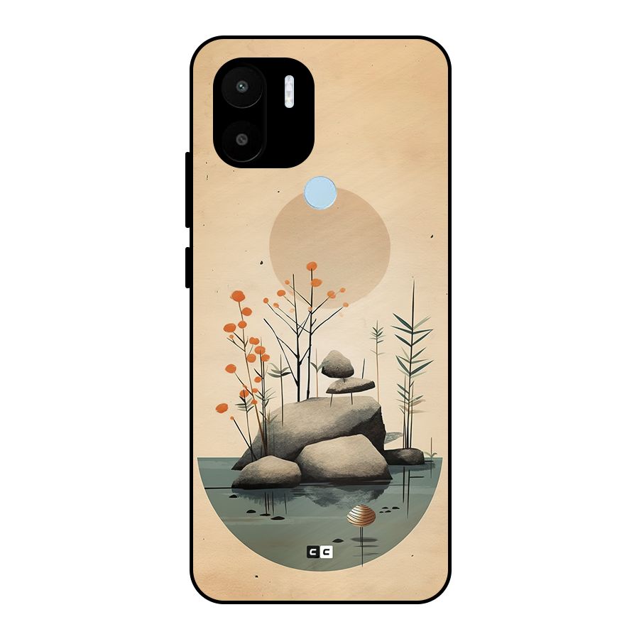Zen Garden Metal Back Case for Redmi A2 Plus