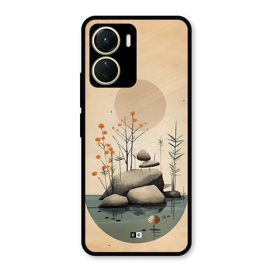 Zen Garden Metal Back Case for Vivo Y56