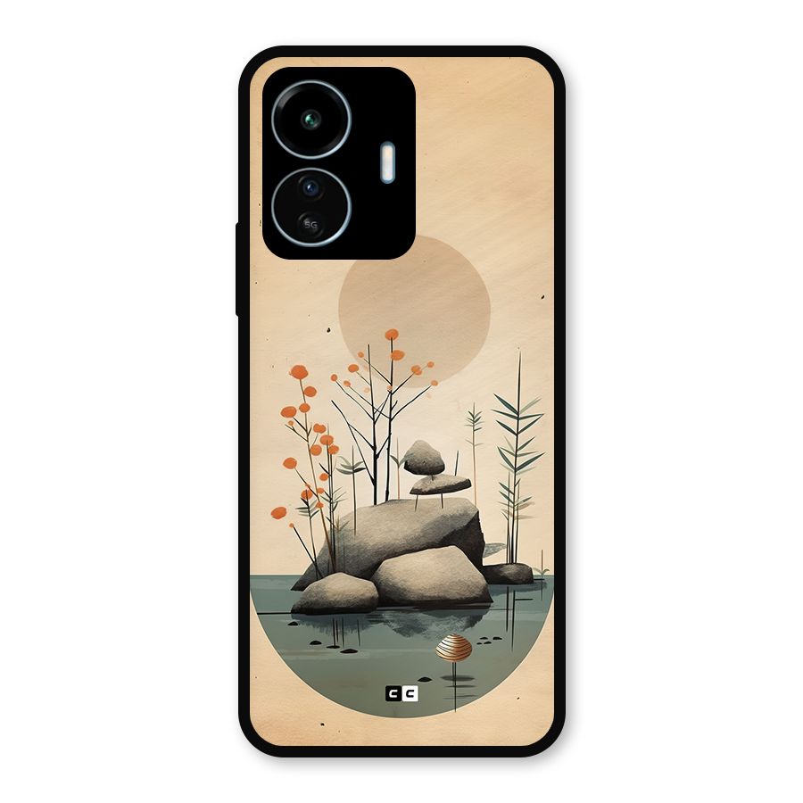 Zen Garden Metal Back Case for vivo iQOO Z6 Lite 5G