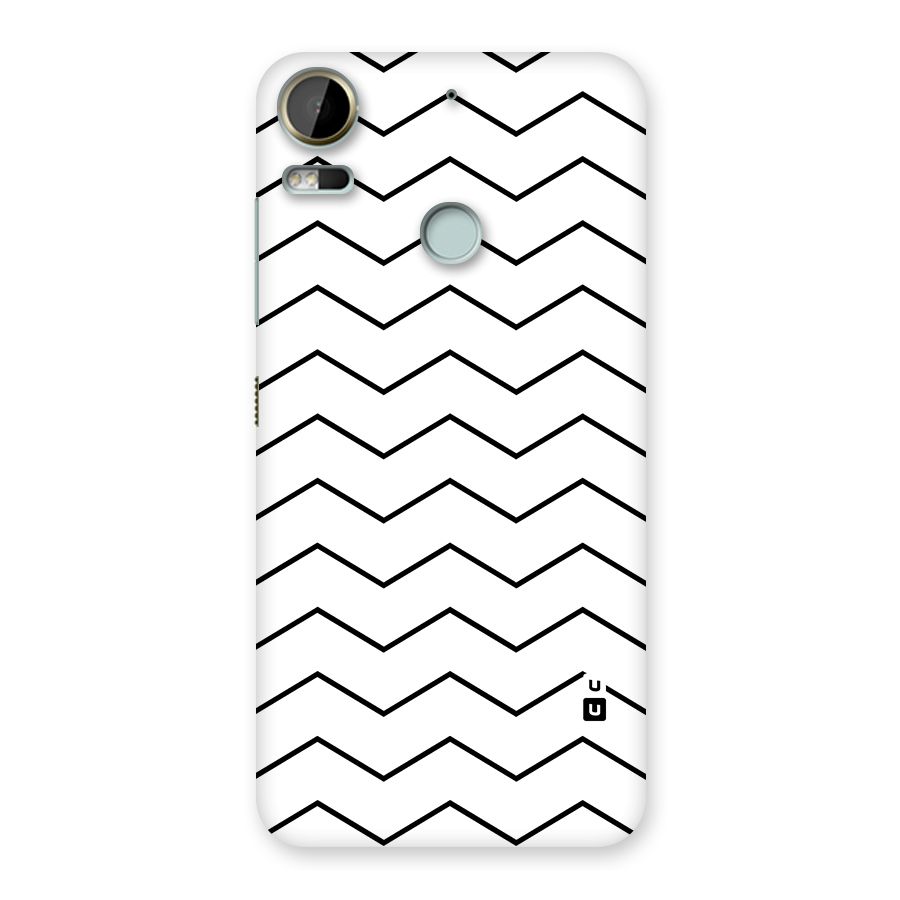 ZigZag Simple Classic Lines Back Case for Desire 10 Pro
