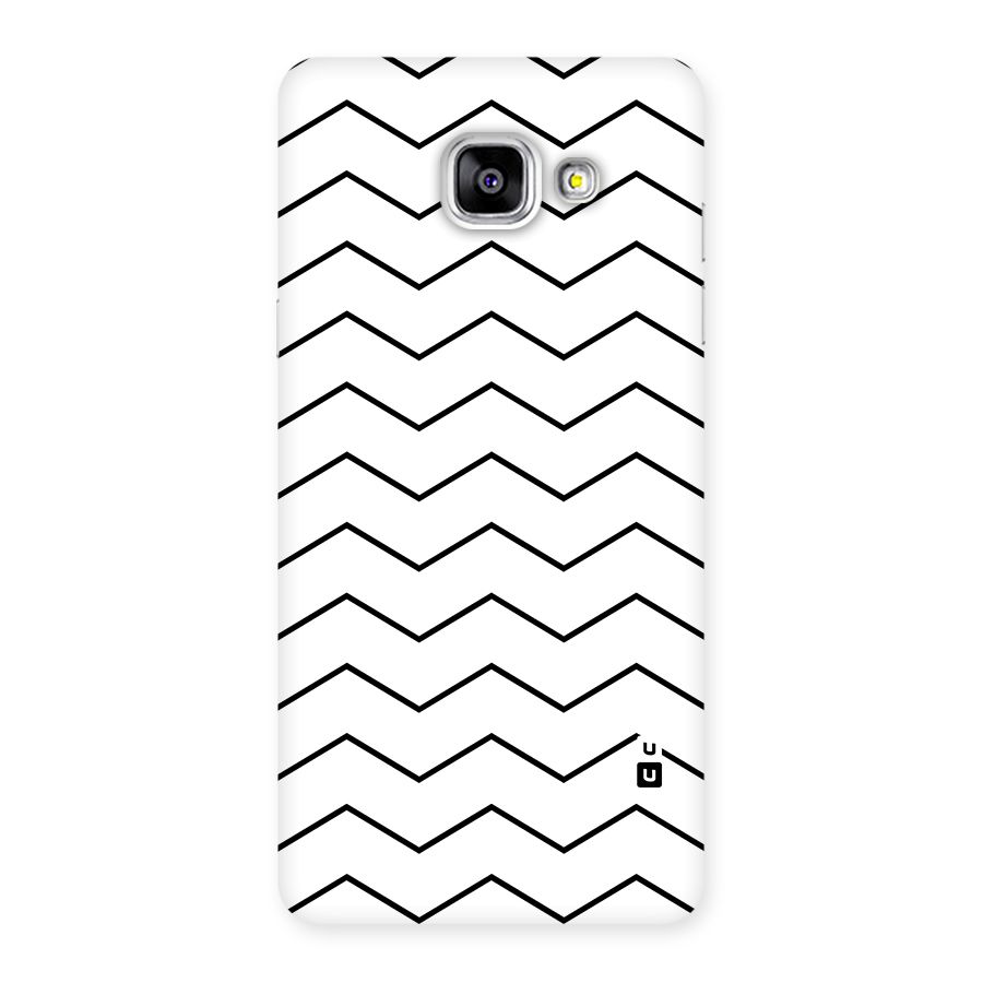ZigZag Simple Classic Lines Back Case for Galaxy A5 2016
