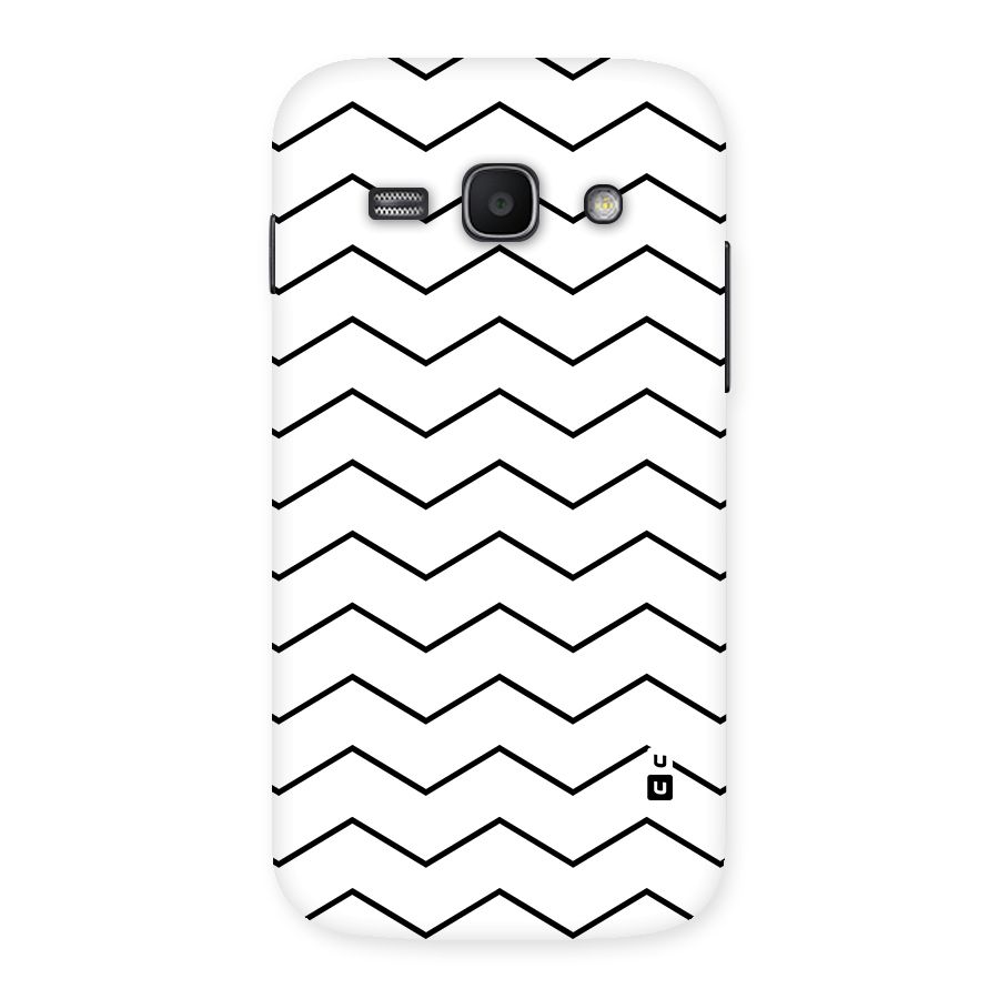 ZigZag Simple Classic Lines Back Case for Galaxy Ace 3