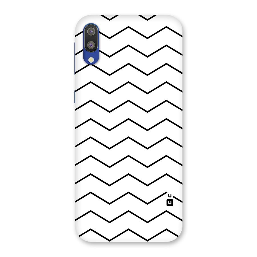 ZigZag Simple Classic Lines Back Case for Galaxy M10