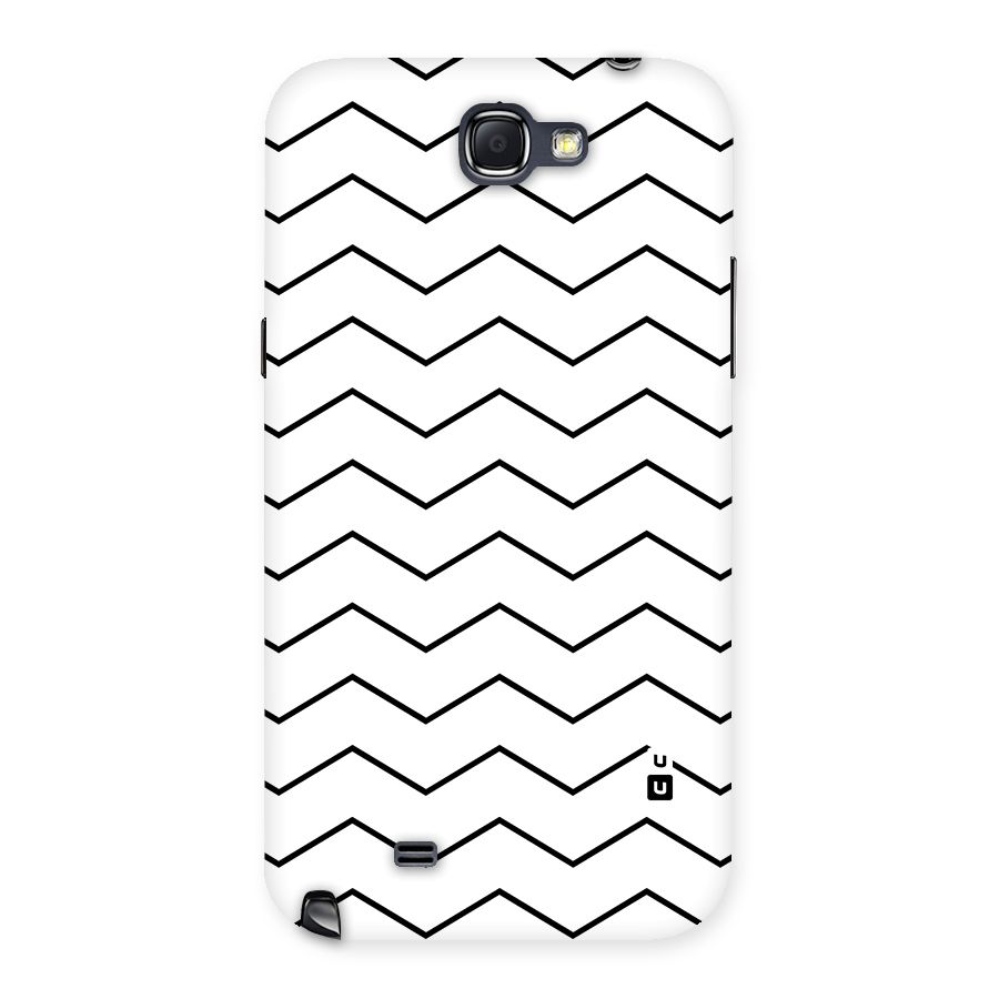 ZigZag Simple Classic Lines Back Case for Galaxy Note 2