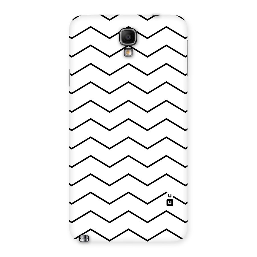 ZigZag Simple Classic Lines Back Case for Galaxy Note 3 Neo