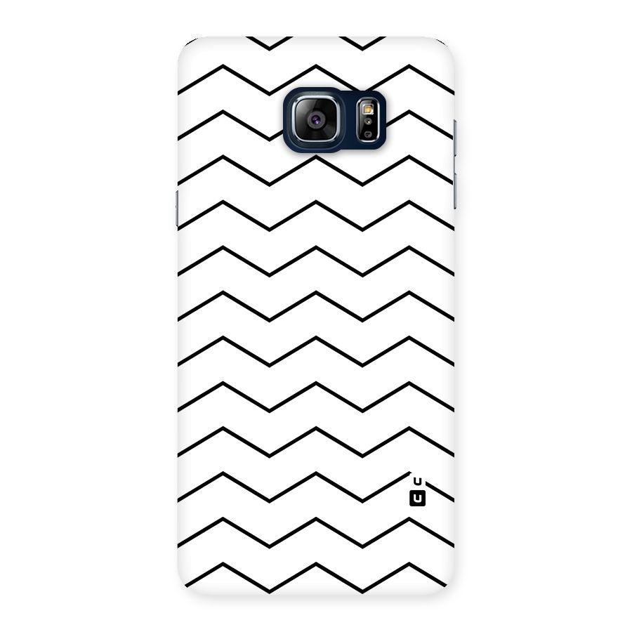 ZigZag Simple Classic Lines Back Case for Galaxy Note 5
