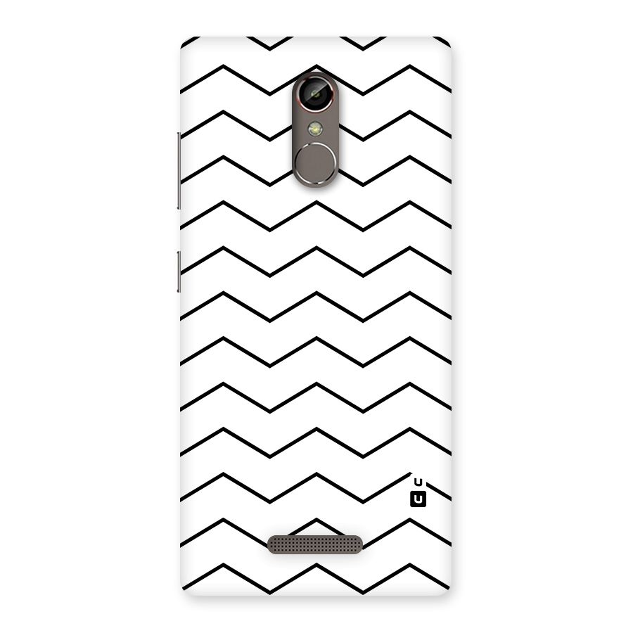 ZigZag Simple Classic Lines Back Case for Gionee S6s