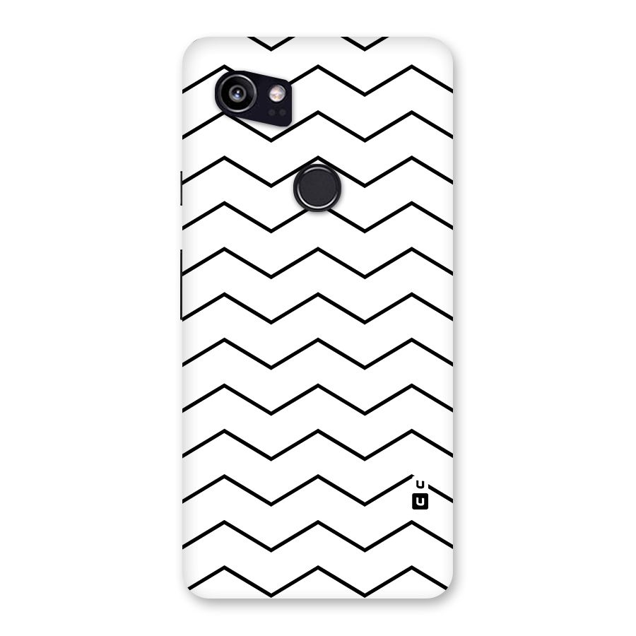 ZigZag Simple Classic Lines Back Case for Google Pixel 2 XL