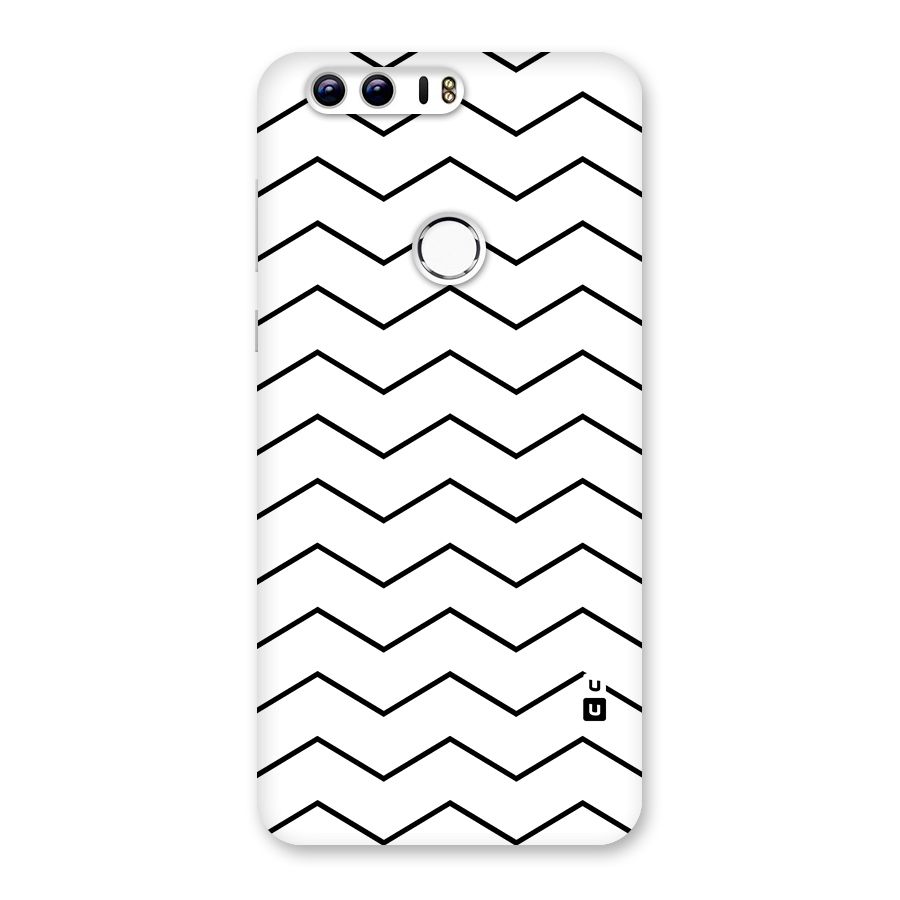 ZigZag Simple Classic Lines Back Case for Honor 8