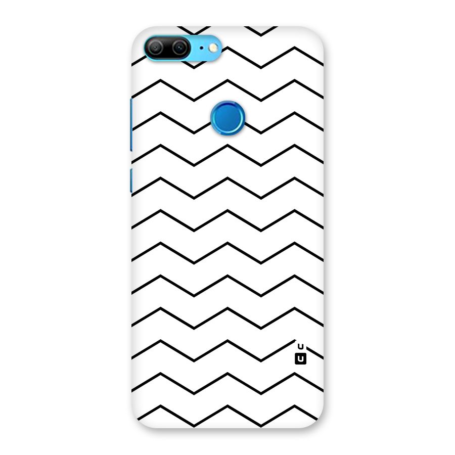 ZigZag Simple Classic Lines Back Case for Honor 9 Lite