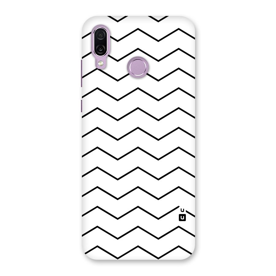 ZigZag Simple Classic Lines Back Case for Honor Play