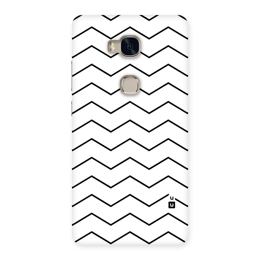 ZigZag Simple Classic Lines Back Case for Huawei Honor 5X