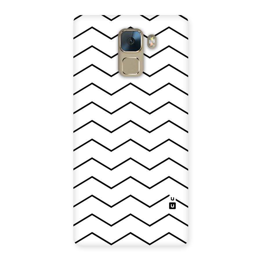 ZigZag Simple Classic Lines Back Case for Huawei Honor 7