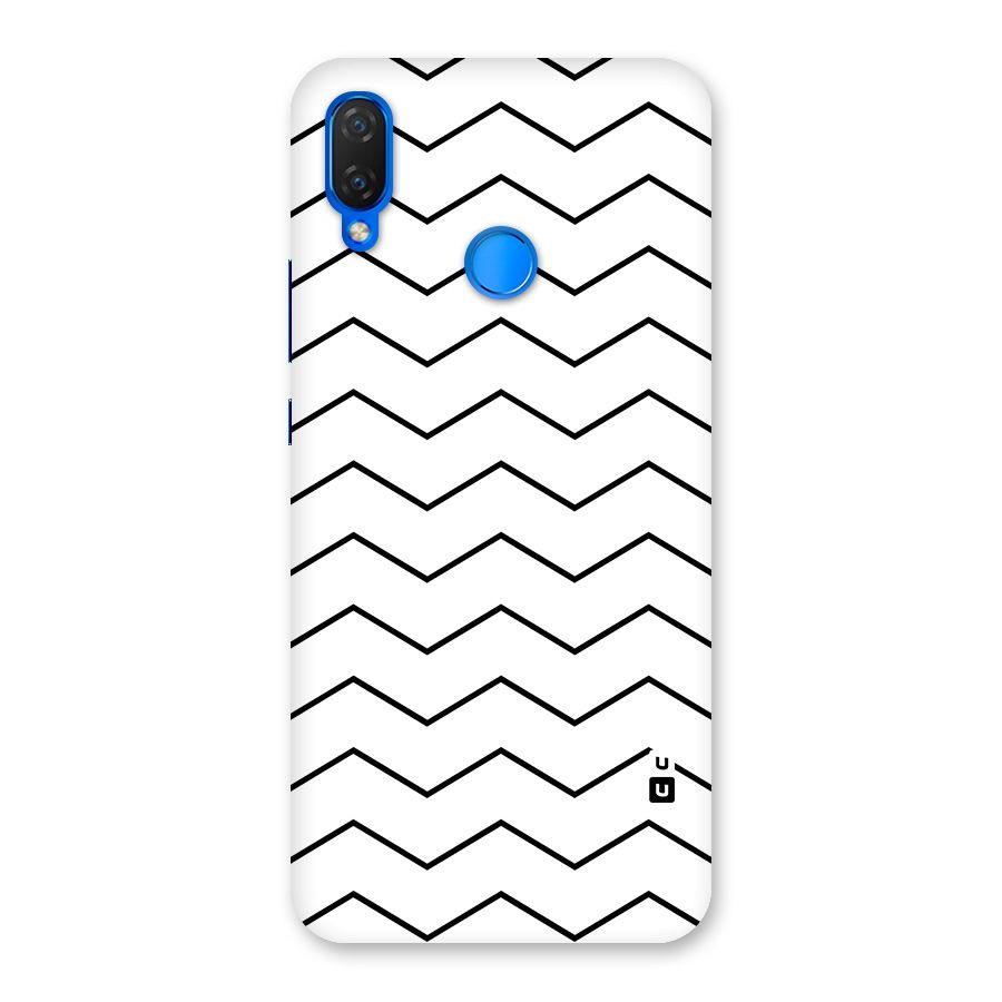 ZigZag Simple Classic Lines Back Case for Huawei P Smart+