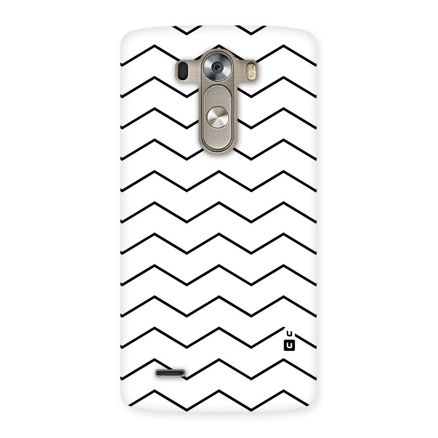 ZigZag Simple Classic Lines Back Case for LG G3