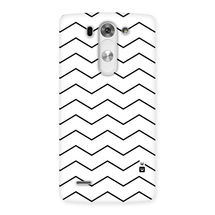 ZigZag Simple Classic Lines Back Case for LG G3 Beat