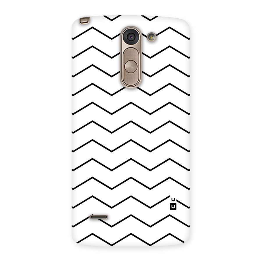 ZigZag Simple Classic Lines Back Case for LG G3 Stylus