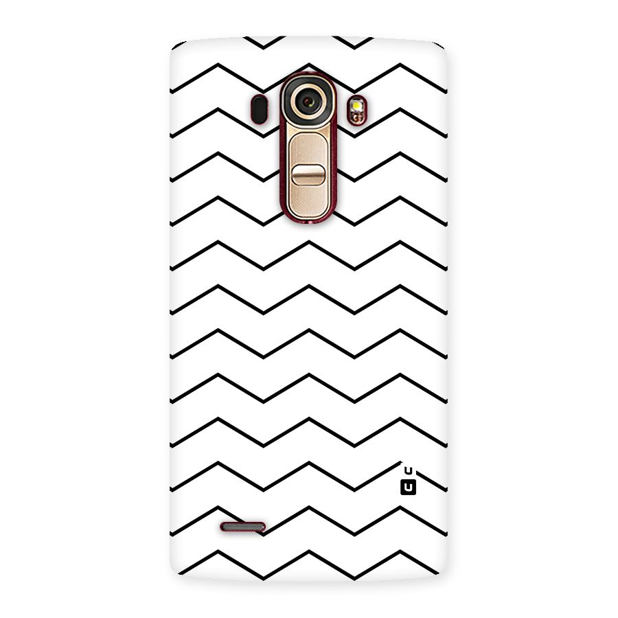 ZigZag Simple Classic Lines Back Case for LG G4