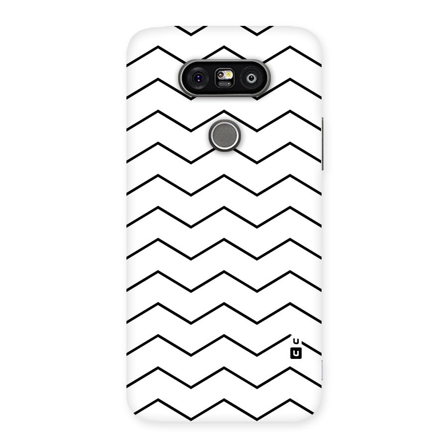 ZigZag Simple Classic Lines Back Case for LG G5