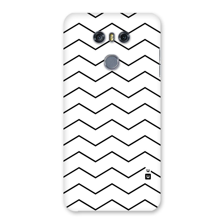 ZigZag Simple Classic Lines Back Case for LG G6