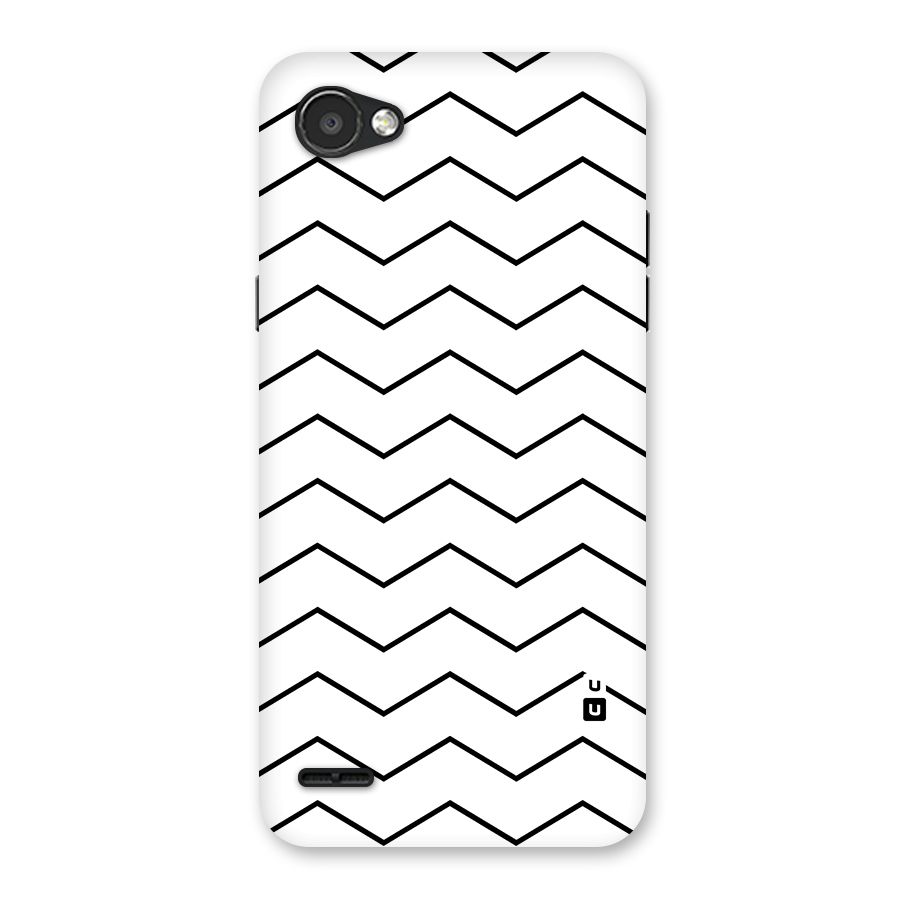 ZigZag Simple Classic Lines Back Case for LG Q6