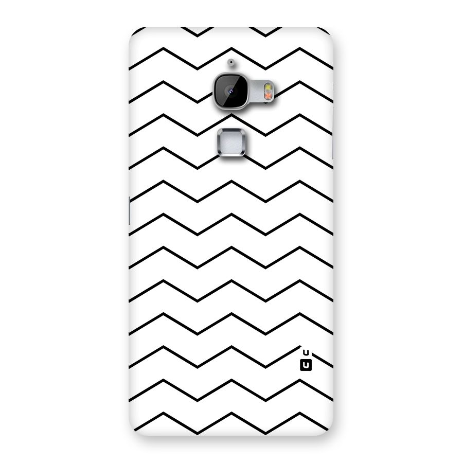 ZigZag Simple Classic Lines Back Case for LeTv Le Max