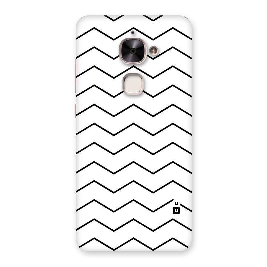 ZigZag Simple Classic Lines Back Case for Le 2