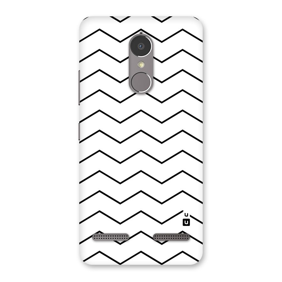 ZigZag Simple Classic Lines Back Case for Lenovo K6 Power