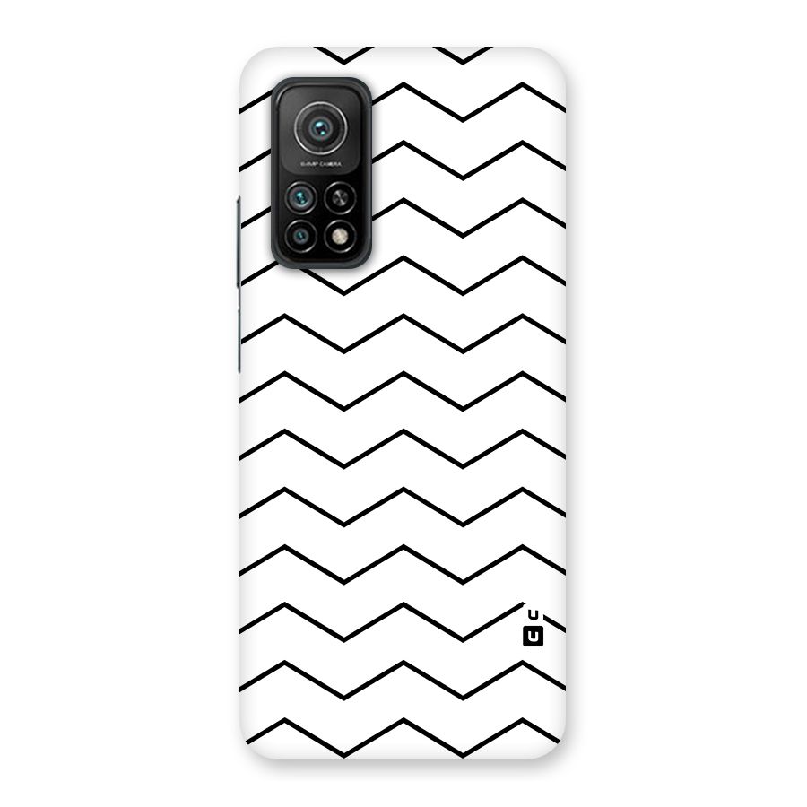 ZigZag Simple Classic Lines Back Case for Mi 10T Pro 5G