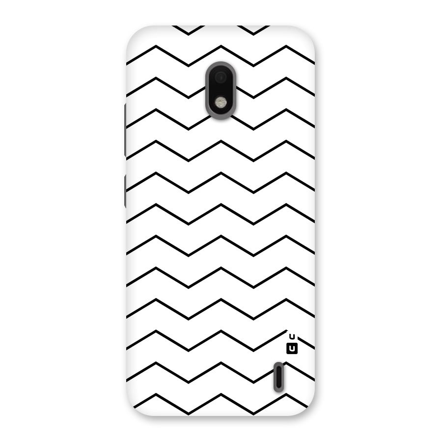 ZigZag Simple Classic Lines Back Case for Nokia 2.2