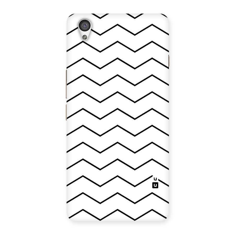 ZigZag Simple Classic Lines Back Case for OnePlus X