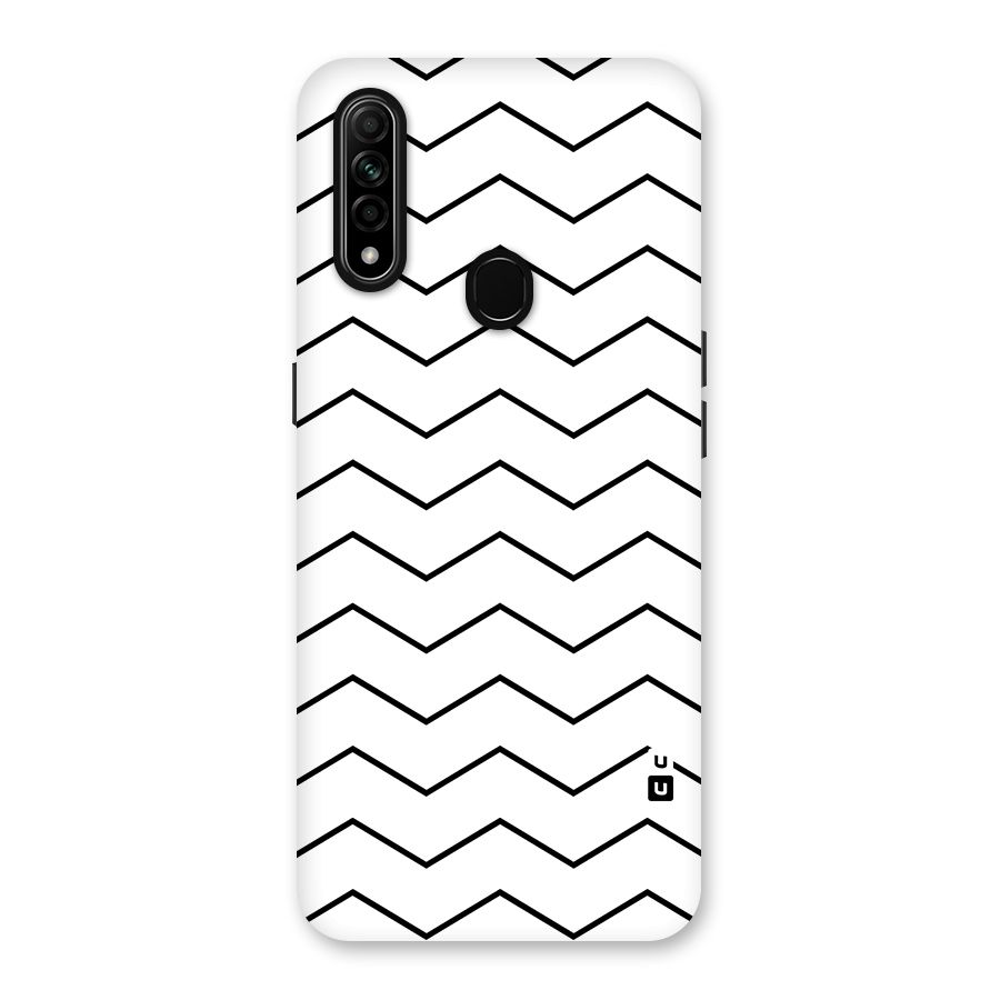 ZigZag Simple Classic Lines Back Case for Oppo A31