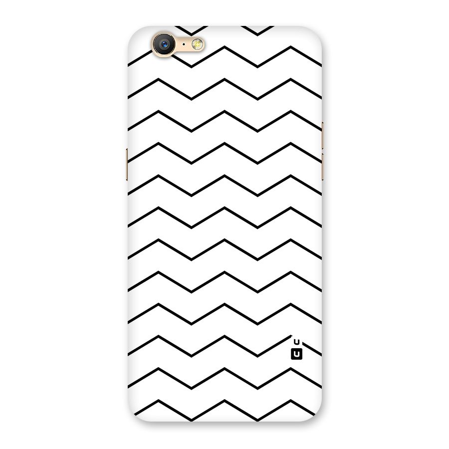 ZigZag Simple Classic Lines Back Case for Oppo A57