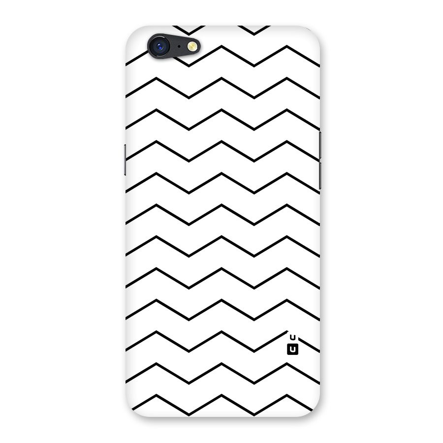 ZigZag Simple Classic Lines Back Case for Oppo A71
