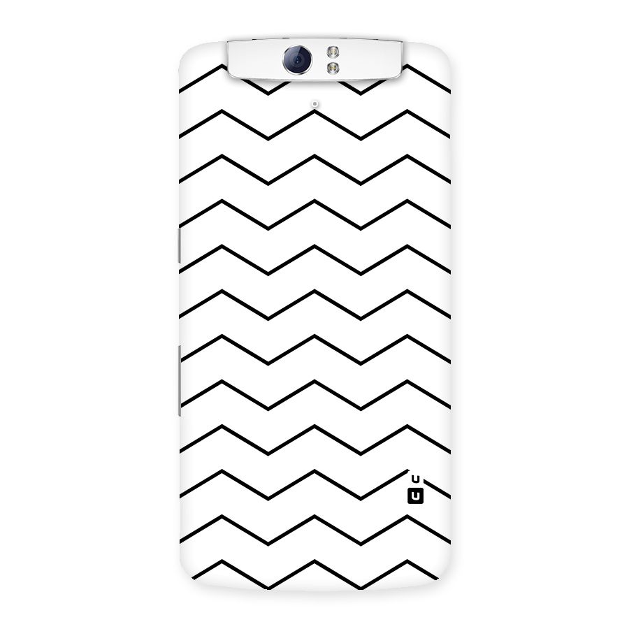 ZigZag Simple Classic Lines Back Case for Oppo N1