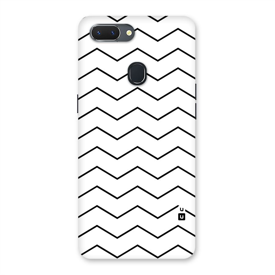ZigZag Simple Classic Lines Back Case for Oppo Realme 2