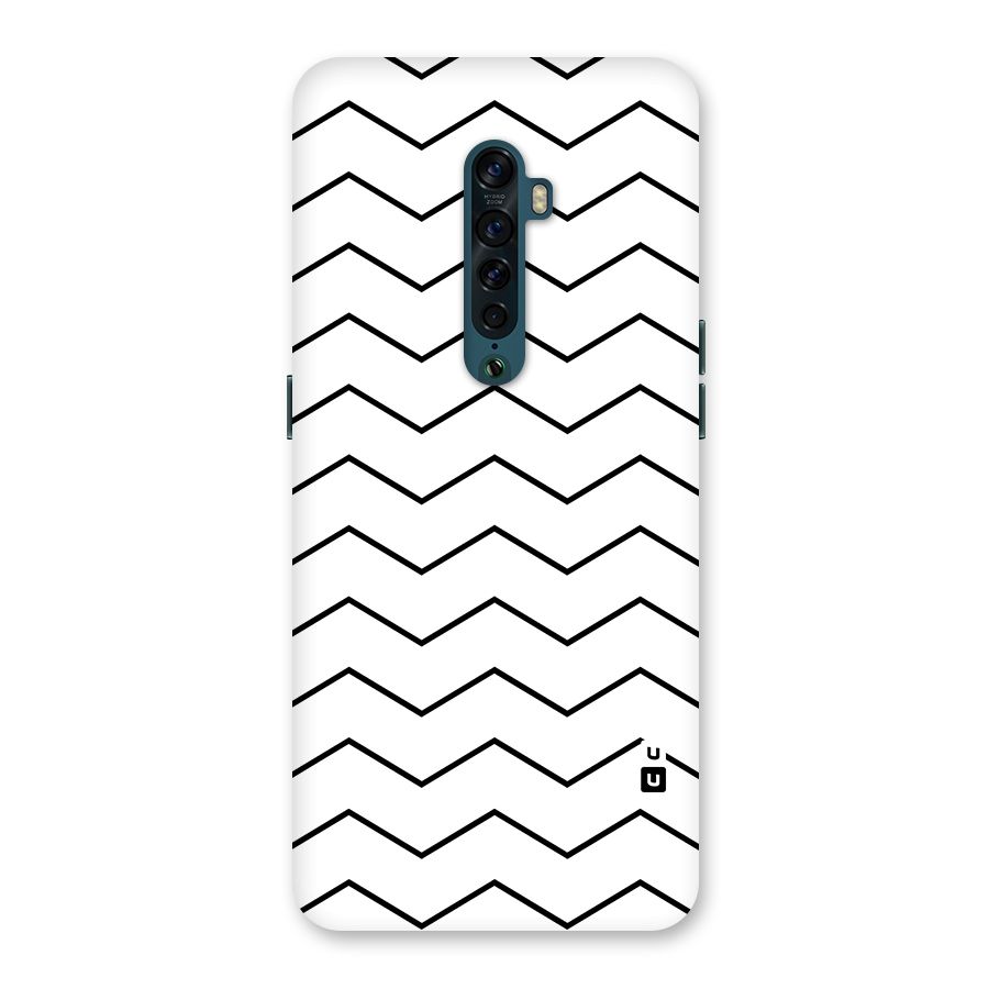 ZigZag Simple Classic Lines Back Case for Oppo Reno2
