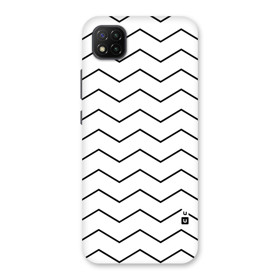 ZigZag Simple Classic Lines Back Case for Poco C3