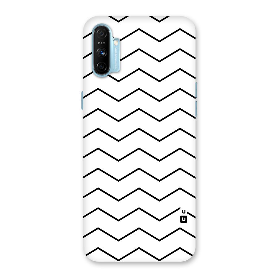 ZigZag Simple Classic Lines Back Case for Realme Narzo 20A