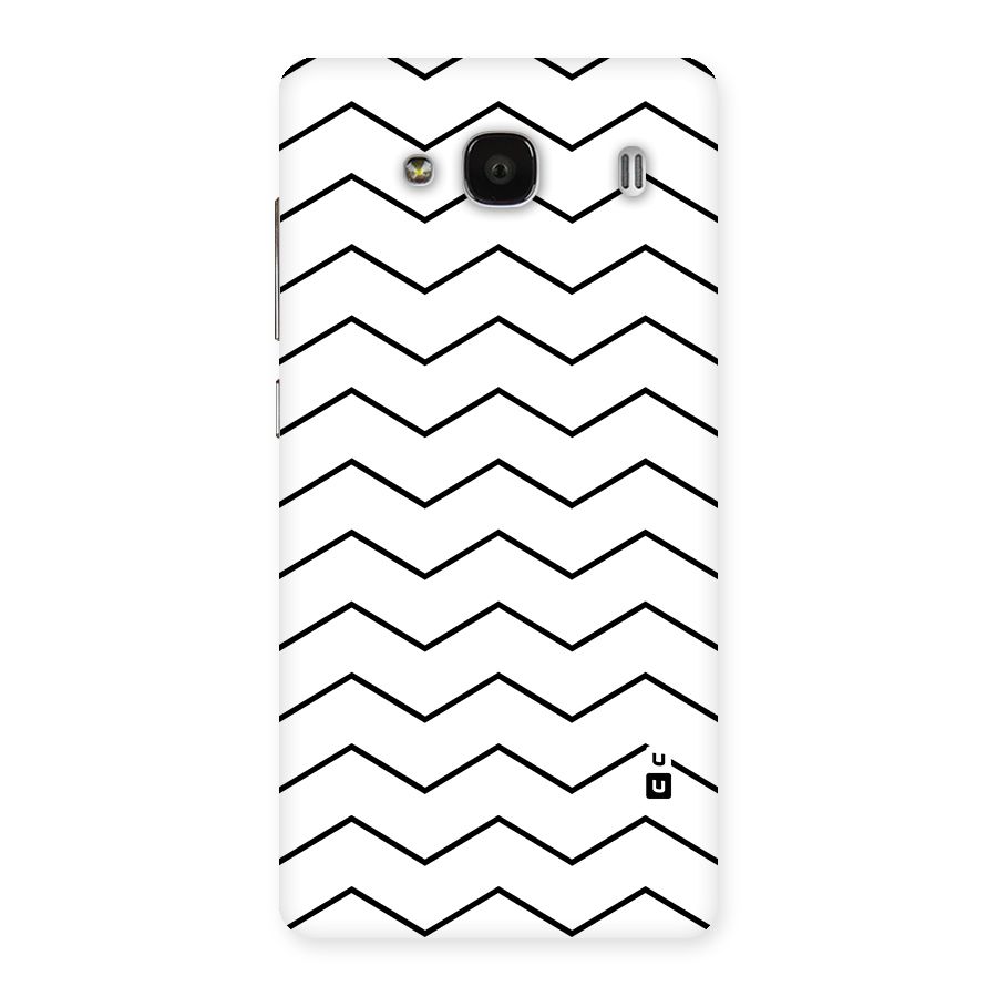 ZigZag Simple Classic Lines Back Case for Redmi 2