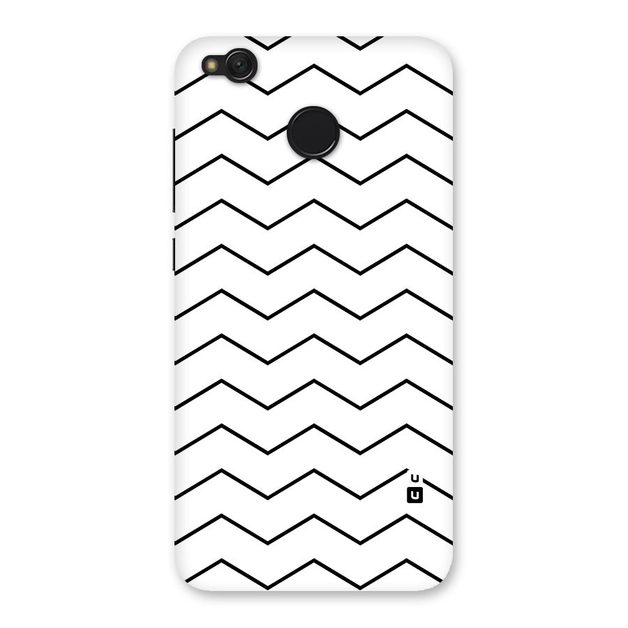 ZigZag Simple Classic Lines Back Case for Redmi 4